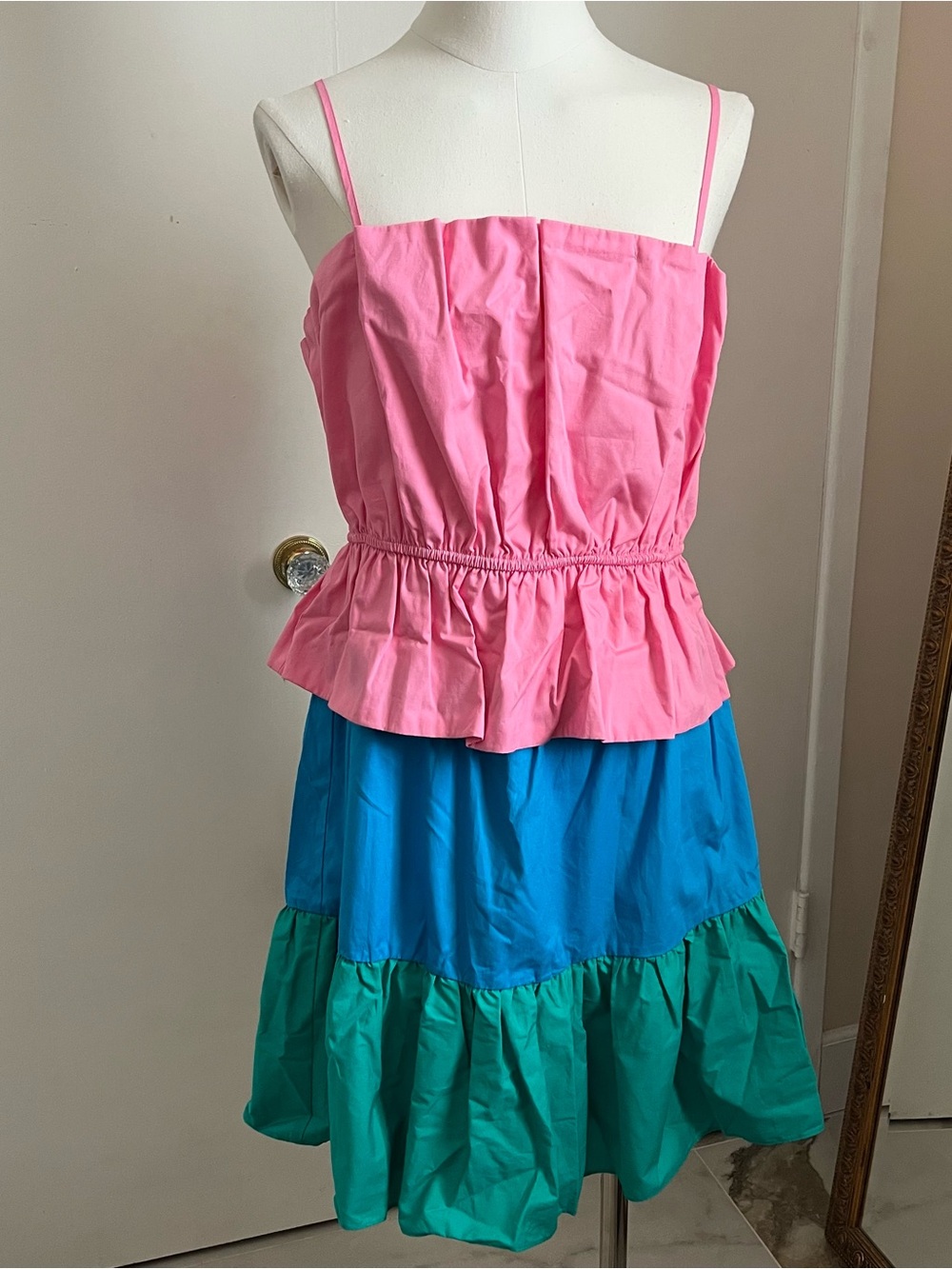 Milly color block dress